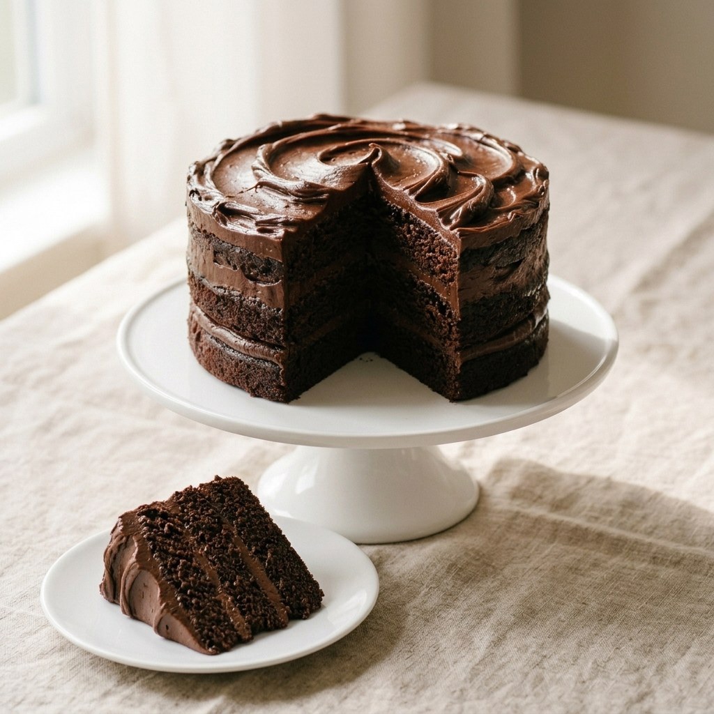 Chocolate Fudge Cake — photo 2 of 3