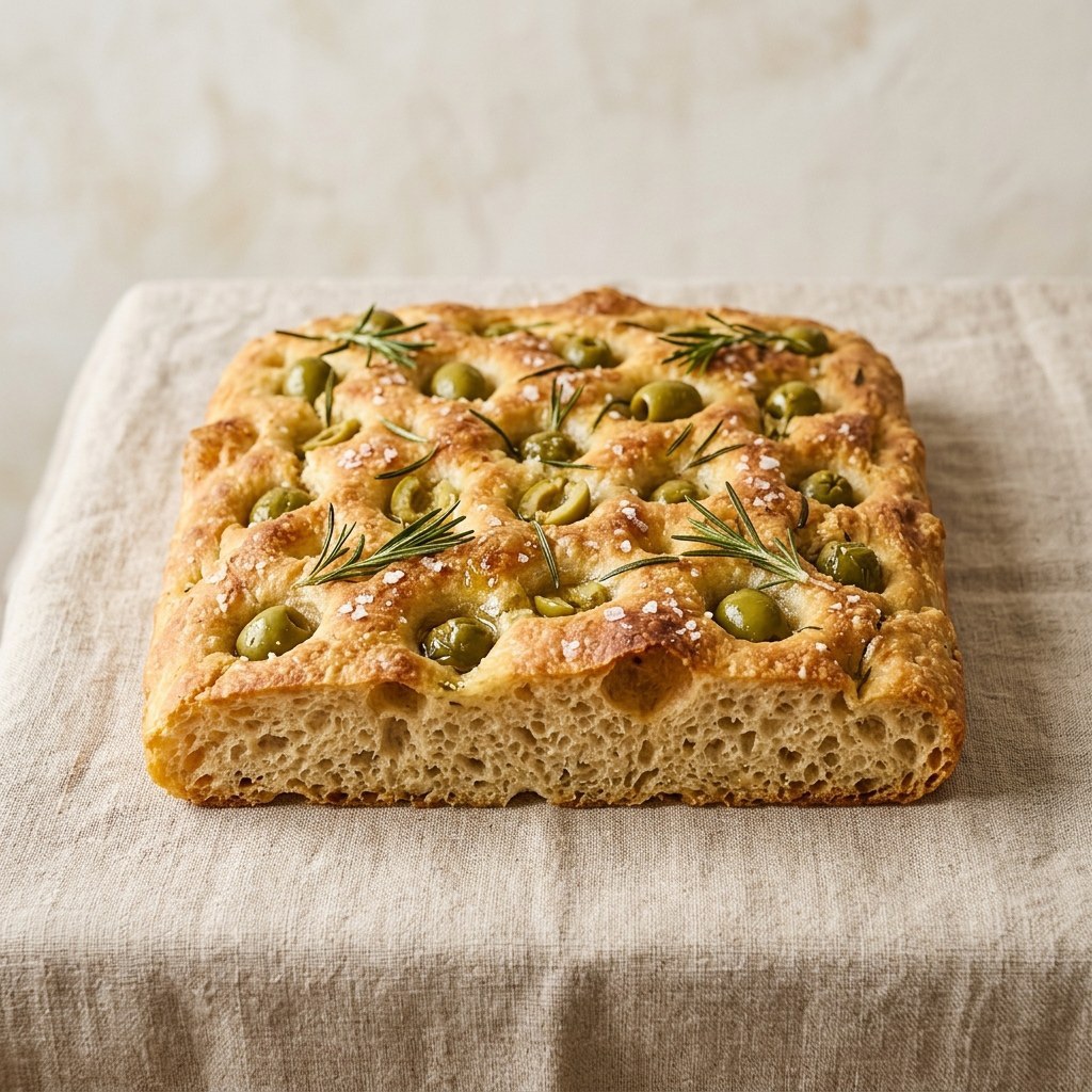 Olive & Rosemary Focaccia — photo 1 of 1